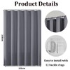 Shower Curtain, Mould Proof Resistant and Waterproof Washable Polyester Fabric