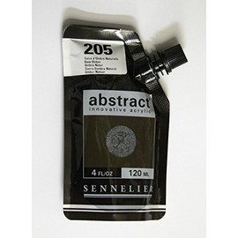 Sennelier Abstract Innovative Acrylic Artist Paint Pouch 120ml (205 Raw Umber)
