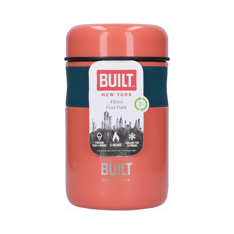 BUILT Food Flask, Vacuum Insulated Food Flask for Hot and
