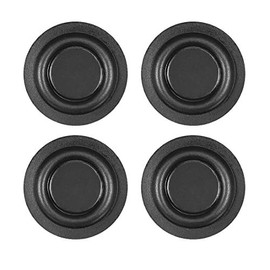 uxcell 30mm Dia. Speaker Passive Radiator Vibration Plate, Subwoofer Vibration Membrane, DIY Bass, Low Frequency 4pcs