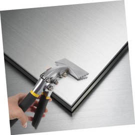 WOONEKY Sheet 3 Folding Pliers Heavy Duty Hand Seamers Metal Tools Manual Metal Bender Tool Metal Bender Hand Tool Duct Crimping Tool Metal Benders Hand Seamer for Bending Form Edge Seamer