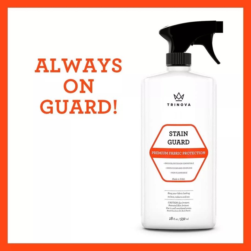 TriNova Stain Guard - Fabric Protection Spray for Upholstery, Carpet,