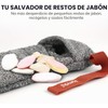 ZOMCHI Bolsa Exfoliante para Jabón y Esponja Corporal de Nailon