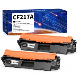 Skydo 17A CF217A Toner Compatible with HP 17A Toner for HP Laserjet Pro MFP M130nw Toner for Laserjet Pro MFP M130fw Toner M102w M102a M130a M130 M130fn (2 Black)