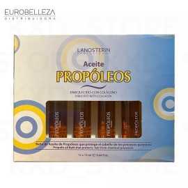 Lanosterín Lanosterin Aceite Propóleos Con Colágeno 12 Ampolletas 13ml