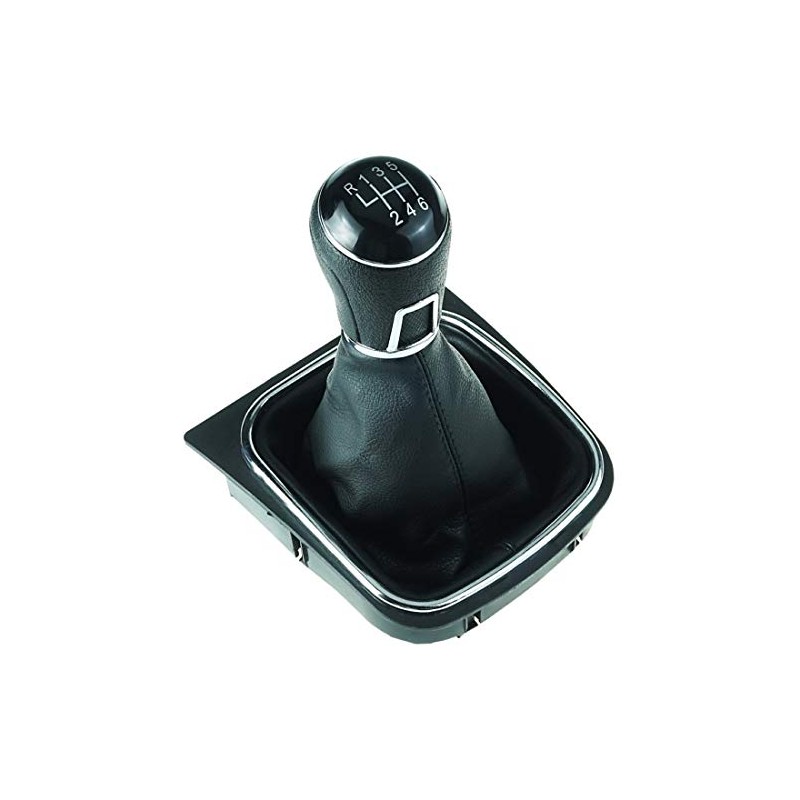 Do!LED Gear Stick Knob Gear Stick Gaiter Frame 6 Gears