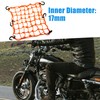 A ABSOPRO 49 Holes Motorcycle Luggage Cargo Net Mesh 40x40cm