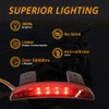 DREAMIZER Motorcycle LED Tail Light Fender Edge Brake Taillight with