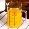 Glass Measuring Cup with Handle - 2 Cup, Ounce &