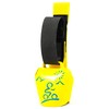 swisstrailbell® Bike Bell Yellow with Blue MTB, Yellow Band, Trailbell