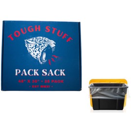 Common Culture - Turkey Bag 48" x 30" BIN LINER - 25 Bags for Cooking, Baking, Harvesting, Plants and More - Tough Stuff Oven Bag for Plastic High Temperature Resistance - Turkey Oven Bags Up to 25lbs