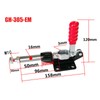 Push Pull Quick Release with Ductile Cast Iron Base.Manual High