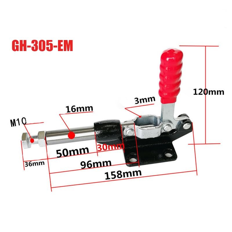 Push Pull Quick Release with Ductile Cast Iron Base.Manual High