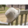 Scala Sombrero de algodón de ala Mediana para Mujer, Verde