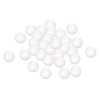 uxcell 75Pcs 1.5" White Polystyrene Foam Balls Smooth Round Solid