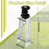 Tondiamo 25 Pcs Chain Link Insulator Electric Fence Stainless Steel