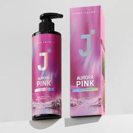 Jay Forest J.Sup ColorJ Aurora Complementary Color Shampoo Ash Dyed Hair Neutralizing Hand-Colored Hair Protein Pink Shampoo 380ml / 제이숲 컬러제이 오로라 보색 샴푸 애쉬 염색모 중화 손색모 단백질 핑크 샴푸 380ml
