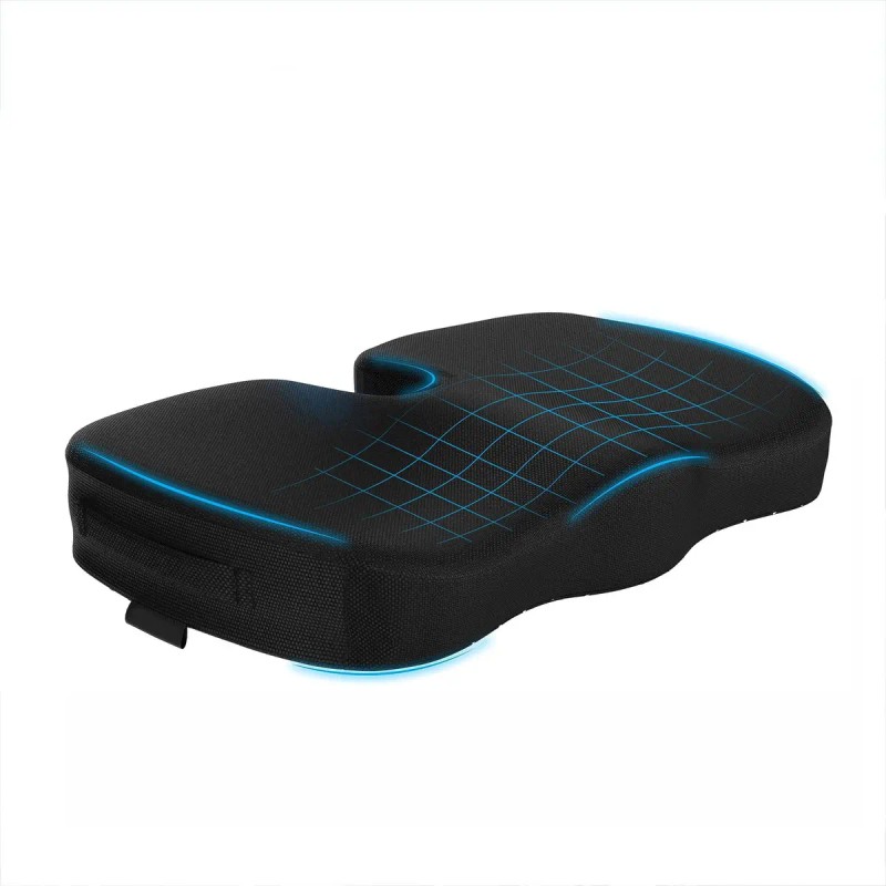 Cojín Ortopédico Ergonómico De Gel Para Silla De Oficina