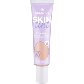 essence Skin Ink, Make-up, No. 20, Nude, Moisturising, Natural, Vegan, Oil-Free, UVA and UVB Filter + SPF 30, No Perfume, Pack of 1 (30 ml)