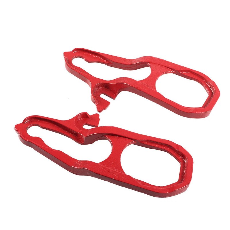 Autopartszone Red Heavy Duty Front LH & RH Tow Hook