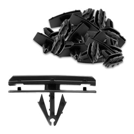 AICEL 30 Pcs Fender Flare Clips, Rocker Moulding Retainer Clip Replacement, Auto Door Guards Trim Clips, Universal Rocker Moulding Retainer Clip for Wheel Fender Flare, Black Nylon Car Accessories