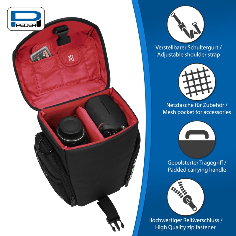 Essex Large SLR Case with Rain Cover and Screen Protector