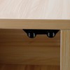 Antrader Stainless Steel Glass Door Pivot Hinge Double Head Magnetic