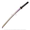 Munetoshi 40.5” Nirvana Rainbow Katana Samurai Sword 1045 Steel Functional