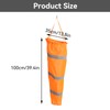 100cm/150cm Outdoor Windsocks, Reflective Waterproof Wind Measurement Hanging Sock Bag