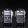 COMANYI Electric Lighter Waterproof Transparent Plasma Arc Lighter with LED