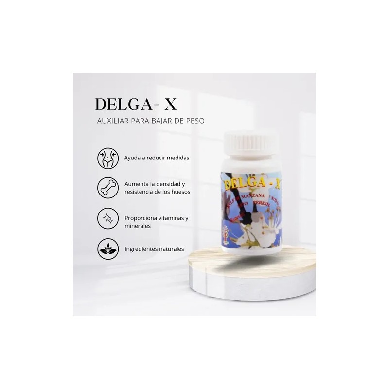 Delga-x Suplemento Para Bajar De Peso Y Adelgazar Naturista