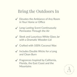 Archipelago Botanicals Palm Beach Reed Diffuser, Includes Fragrance Oil, Elegant Vessel and Diffuser Reeds, Long-Lasting Scent, Perfect for Home Decor (7.6 fl oz)