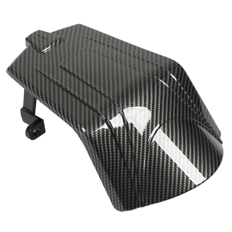 Motorcycle Front Wiring Box Cover Carbon Fiber Grain Strong Strength