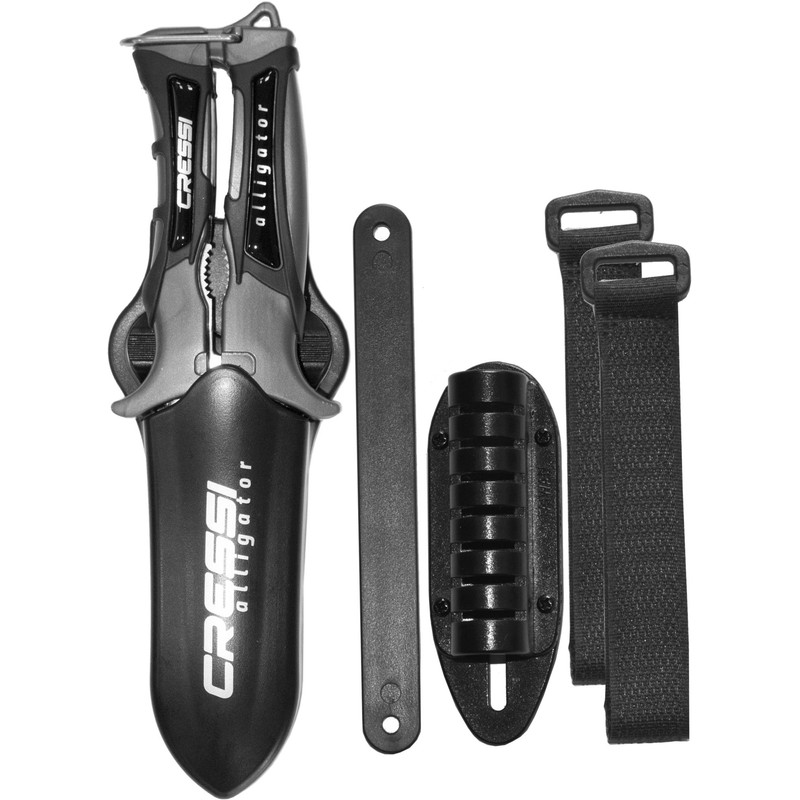 Cressi Versatile Knife-Scissors for Underwater Use - Ideal for Snorkeling