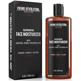 Viking Revolution - Natural Moisturizer Cream for Skincare, Anti Wrinkle & Anti Aging Facial Cream/Lotion, Mens Face Care