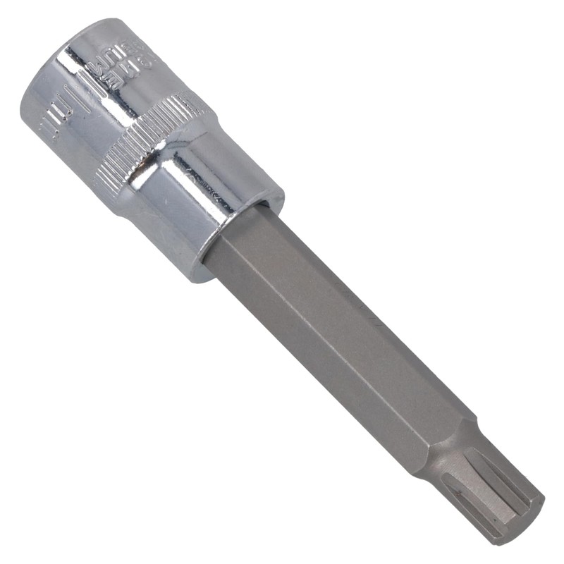 M11 x 100mm 1/2” Drive Extra Long Ribe Bit Socket