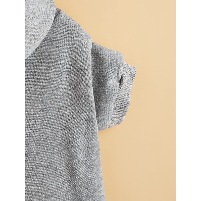 QWINEE Basic Dog Hoodie Sweatshirt Puppy Sweater Warm Cat Costumes