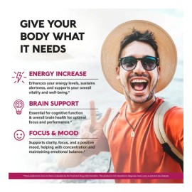 Vitamina B12 Sublingual Gotas Orgánica 5000 Mcg Vegano Sabor