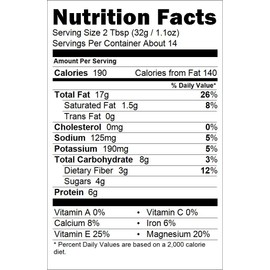 Snickerdoodle Almond Butter (16 oz) Crunchy Nut Butter Made with Steam Pasteurized Almonds from the Sohnrey Family Farm (4-Pack)