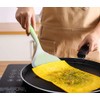 Goeielewe Omelette Spatula 10-Inch Silicone Pancakes Shovel Durable Heat-resistant Wide
