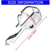24- in-1 Key Shaped Pocket Tool, multitool key with key