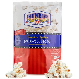 Yellow Popcorn Kernels Bulk Resealable 12lb Bag - Non-GMO Premium Gourmet Popcorn Kernels for Popping in Microwave, Stovetop, or Machine by Great Northern Popcorn