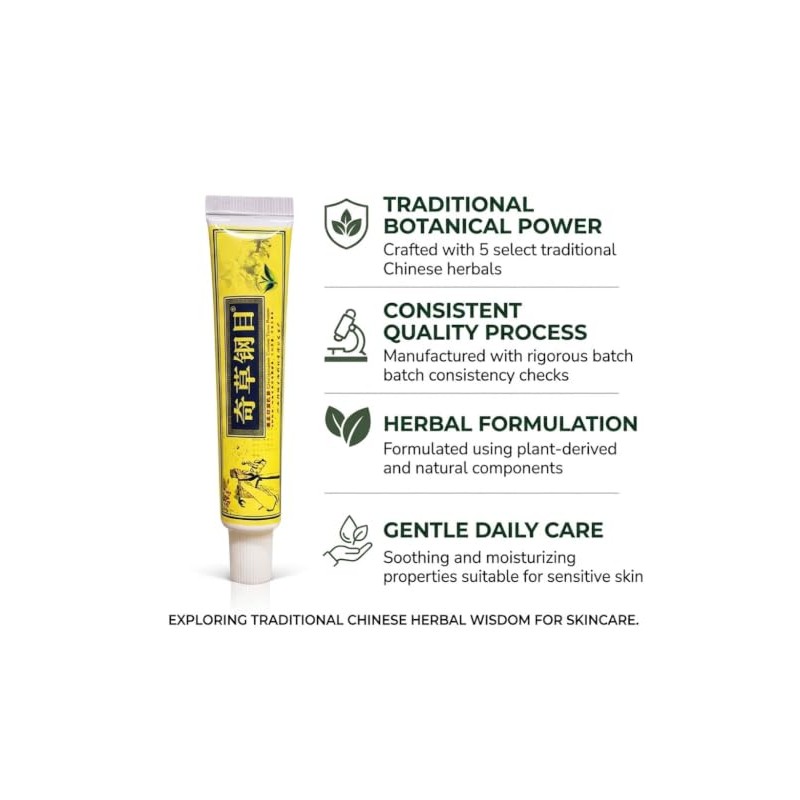 Vendedor Oficial - Crema Herbal China - Alivio Natural Para