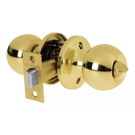 Pretul Cerradura Pomo Tuliper Lat. Brill. Baño Tub. Pretul 23661