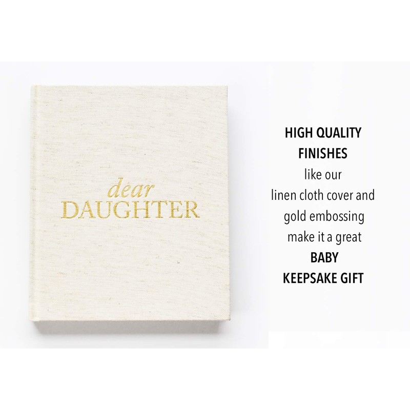 Dear Daughter: A Prompted Prayer Journal & Childhood Keepsake Baby