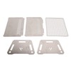 Folding BBQ Grill Heat Resistant Stainless Steel Collapsible Charcoal Grill
