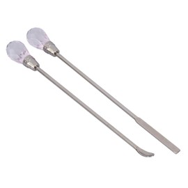 Haofy Nail Nail Tool Light Therapy Gel Paddle Paddle, Transparent Red Pulverförmiges Stirrer Sticks of Tri-Color Optional freigestellt