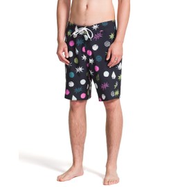 Volcom Men's Standard Mod Tech 20" Boardshort Swim Trunk, Black