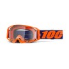 100% ARMATIC Goggle Neon Orange - Clear Lens