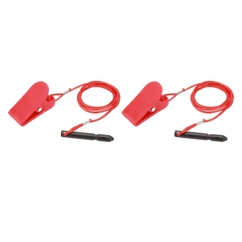 2Pcs Treadmill Safety Key Running Machine Safety Switch Safety Lock